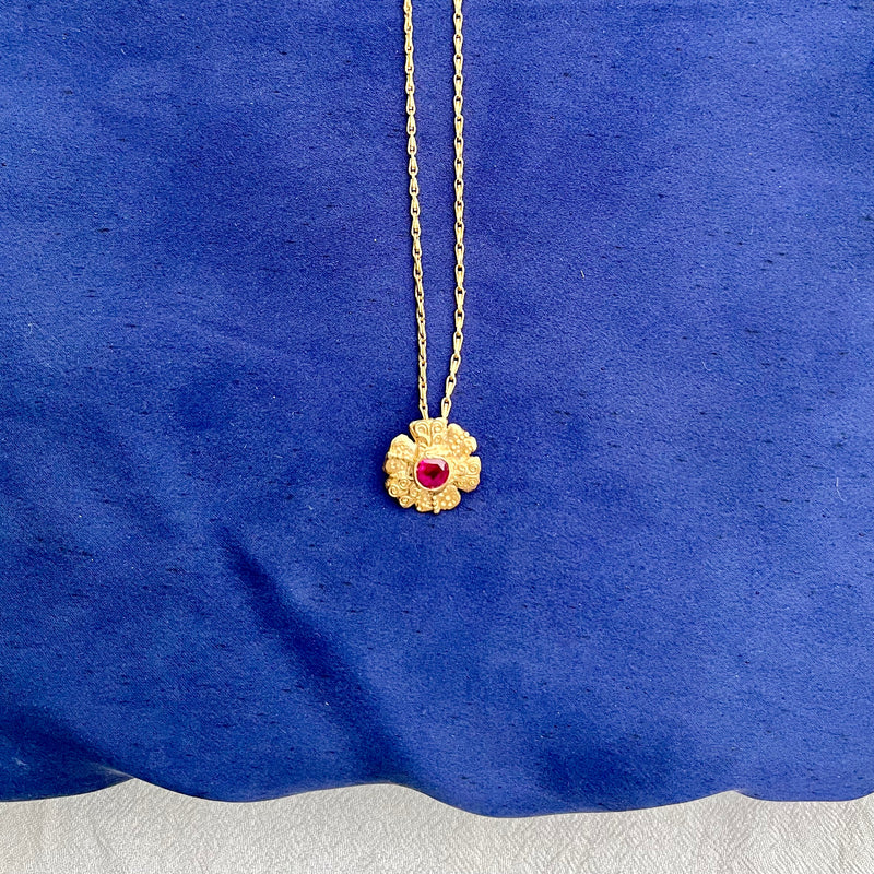 Flower Offering Pendant