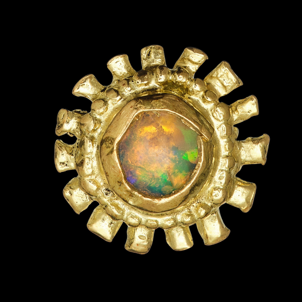 Vortex Stud - Australian Opal (single)